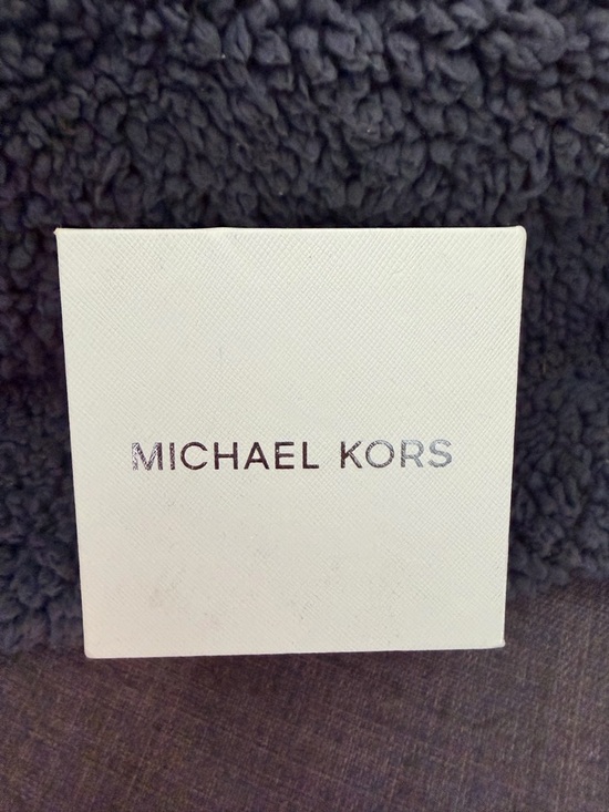 Michael Kors MK2793 Charley Silver Watch Glitter Strap Minimal Dial NWOT w/ Box - Picture 6 of 6